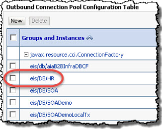 Select the Outbound Connection