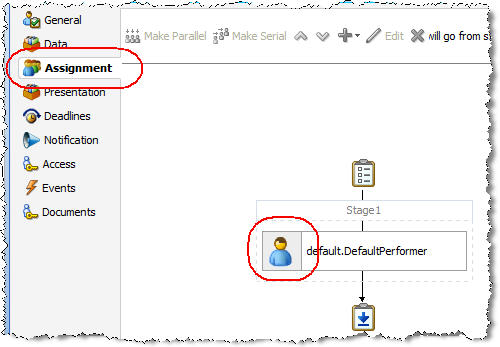 Oracle BPM 11g parametric roles