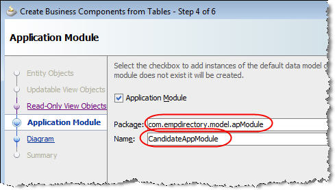 components from table