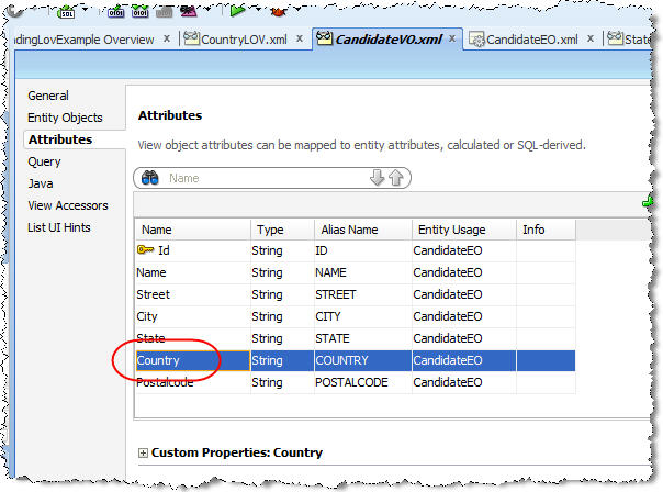 Change the View Accessor