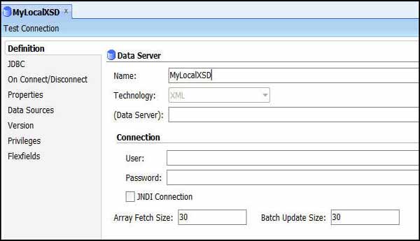 oracle data server