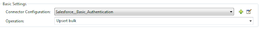 Salesforce Connector Confiuragion