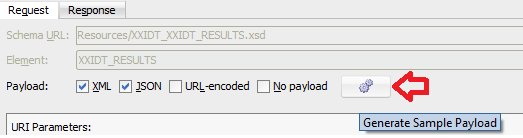 generate sample payload