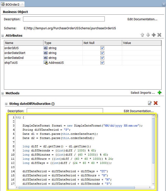 Strign data diff as duration
