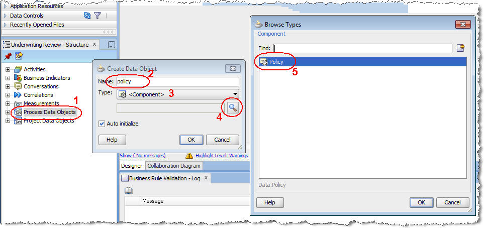 Oracle BPM 11g parametric roles